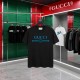Cloni Maglietta girocollo Gucci unisex nera/albicocca 08 firmate