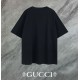 Cloni Maglietta girocollo Gucci unisex nera/albicocca 10 firmate