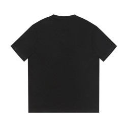 Replica di lusso Maglietta girocollo Gucci unisex nera/albicocca 11 Imitazioni Cloni Maglietta girocollo Gucci unisex nera/albicocca 11 firmate