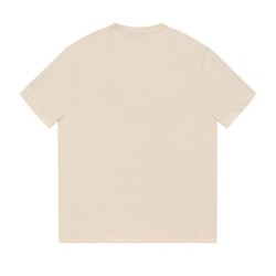 Replica di lusso Maglietta girocollo Gucci unisex nera/albicocca 12 Imitazioni Cloni Maglietta girocollo Gucci unisex nera/albicocca 12 firmate