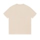 Cloni Maglietta girocollo Gucci unisex nera/albicocca 12 firmate