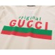 Cloni Maglietta girocollo Gucci unisex nera/albicocca 12 firmate