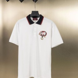 Cloni Polo Gucci con ricamo a doppia GG e morsetto 02 firmate