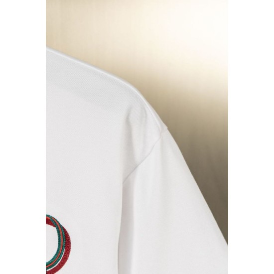 Cloni Polo Gucci con ricamo a doppia GG e morsetto 02 firmate