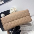 Borse firmate replica media Chanel 25 Hobo Caviar Quilted AS5311 Beige