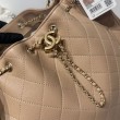 Borse firmate replica media Chanel 25 Hobo Caviar Quilted AS5311 Beige