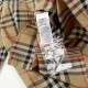 Cloni Camicia a quadri Vintage Burberry con polsini a coste firmate