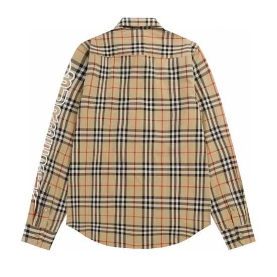 Cloni Camicia classici Burberry a maniche lunghe con motivo a quadri  firmate