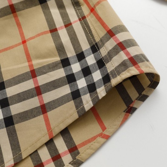Cloni Camicia classici Burberry a maniche lunghe con motivo a quadri  firmate