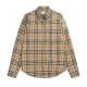 Cloni Camicia classici Burberry a maniche lunghe con motivo a quadri  firmate