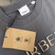 Cloni Burberry T-shirt unisex a maniche corte con scollo rotondo 01 firmate