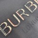 Cloni Burberry T-shirt unisex a maniche corte con scollo rotondo 01 firmate