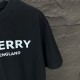 Cloni Burberry T-shirt unisex a maniche corte con logo firmate