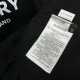 Cloni Burberry T-shirt unisex a maniche corte con logo firmate