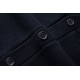 Replica di lusso Cardigan in maglia unisex con ricamo Doppia G Gucci in edizione limitata Imitazioni Cloni Cardigan in maglia unisex con ricamo Doppia G Gucci in edizione limitata firmate