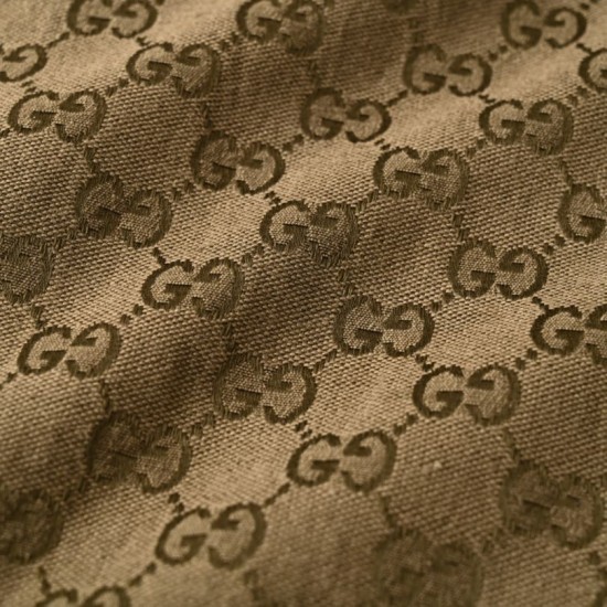 Cloni Giacca-camicia Gucci con colletto alla coreana e motivo Doppia G in jacquard all-over firmate