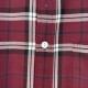 Replica di lusso Camicia Gucci a maniche lunghe con colletto jacquard scozzese Imitazioni Cloni Camicia Gucci a maniche lunghe con colletto jacquard scozzese firmate