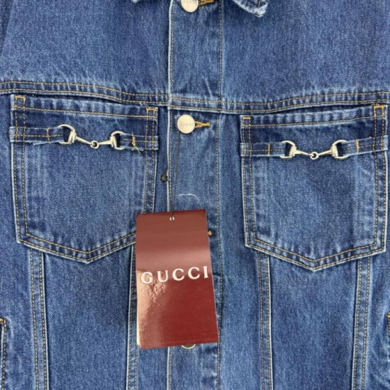 Cloni Completo Gucci G e giacca in denim firmate