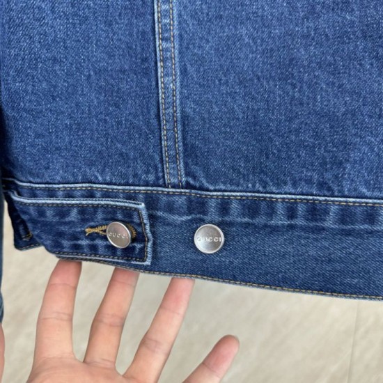Cloni Completo Gucci G e giacca in denim firmate