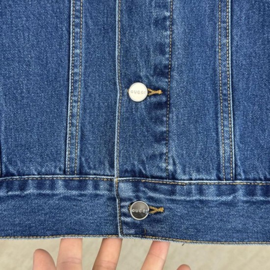 Cloni Completo Gucci G e giacca in denim firmate