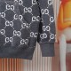 Replica di lusso Giacca Gucci classica cappuccio in misto cashmere jacquard con doppia G Imitazioni Cloni Giacca Gucci classica cappuccio in misto cashmere jacquard con doppia G firmate