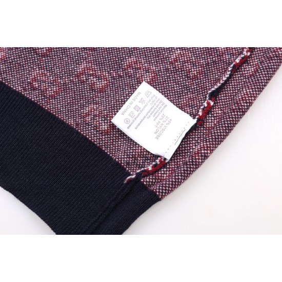Replica di lusso Maglione girocollo Gucci lana con logo classico doppia G Imitazioni Cloni Maglione girocollo Gucci lana con logo classico doppia G firmate