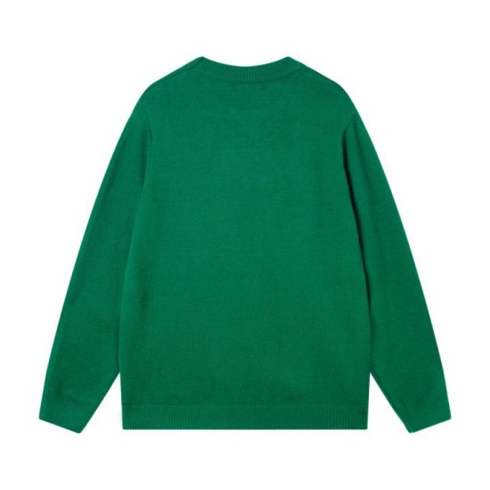 Replica di lusso Maglione Gucci girocollo in jacquard con logo bianco Imitazioni Cloni Maglione Gucci girocollo in jacquard con logo bianco firmate