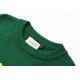 Replica di lusso Maglione Gucci girocollo in jacquard con logo bianco Imitazioni Cloni Maglione Gucci girocollo in jacquard con logo bianco firmate