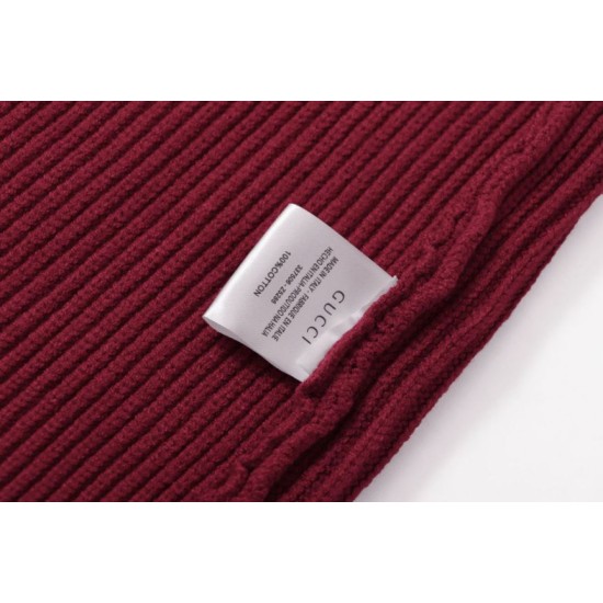 Replica di lusso Maglione Gucci girocollo in jacquard con logo 02 Imitazioni Cloni Maglione Gucci girocollo in jacquard con logo 02 firmate