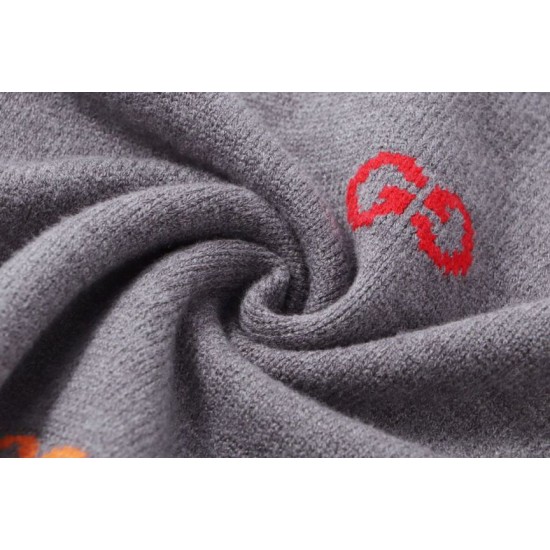Replica di lusso Maglione Gucci girocollo jacquard con logo doppia G colorato Imitazioni Cloni Maglione Gucci girocollo jacquard con logo doppia G colorato firmate