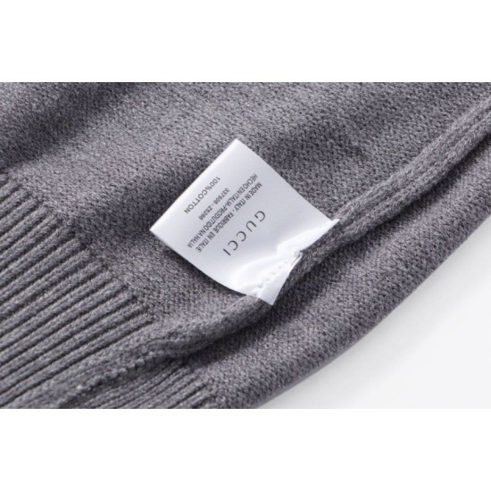 Replica di lusso Maglione Gucci girocollo jacquard con logo doppia G colorato Imitazioni Cloni Maglione Gucci girocollo jacquard con logo doppia G colorato firmate