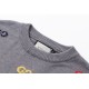 Replica di lusso Maglione Gucci girocollo jacquard con logo doppia G colorato Imitazioni Cloni Maglione Gucci girocollo jacquard con logo doppia G colorato firmate