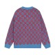 Replica di lusso Maglione Gucci girocollo jacquard con doppia G 02 Imitazioni Cloni Maglione Gucci girocollo jacquard con doppia G 02 firmate