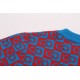 Replica di lusso Maglione Gucci girocollo jacquard con doppia G 02 Imitazioni Cloni Maglione Gucci girocollo jacquard con doppia G 02 firmate