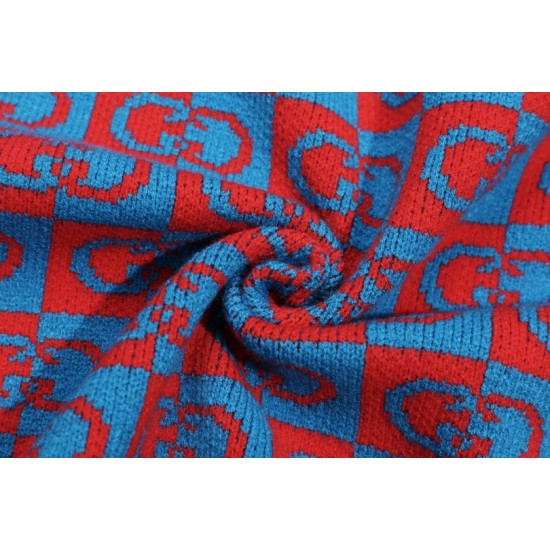Replica di lusso Maglione Gucci girocollo jacquard con doppia G 02 Imitazioni Cloni Maglione Gucci girocollo jacquard con doppia G 02 firmate