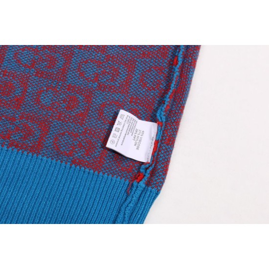 Replica di lusso Maglione Gucci girocollo jacquard con doppia G 02 Imitazioni Cloni Maglione Gucci girocollo jacquard con doppia G 02 firmate