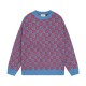 Replica di lusso Maglione Gucci girocollo jacquard con doppia G 02 Imitazioni Cloni Maglione Gucci girocollo jacquard con doppia G 02 firmate