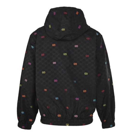 Cloni Giacca Gucci patchwork GG jacquard capospalla unisex firmate