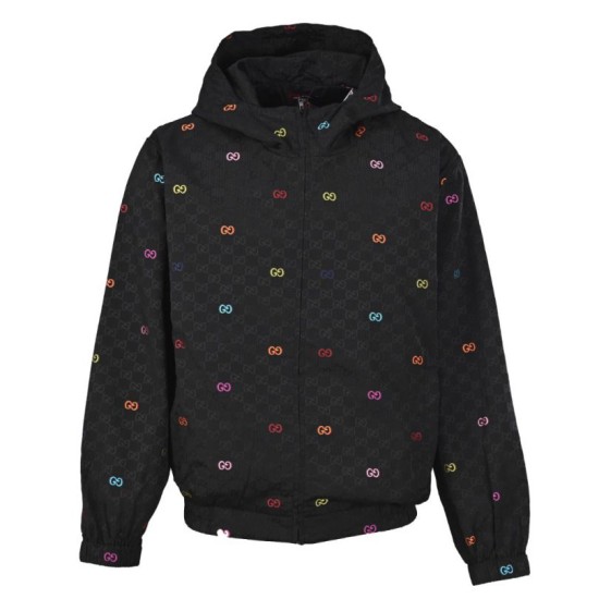 Cloni Giacca Gucci patchwork GG jacquard capospalla unisex firmate