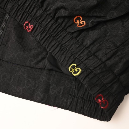 Cloni Giacca Gucci patchwork GG jacquard capospalla unisex firmate