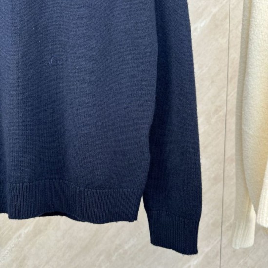 Cloni Maglione Gucci lana lavorato a maglia floreale firmate
