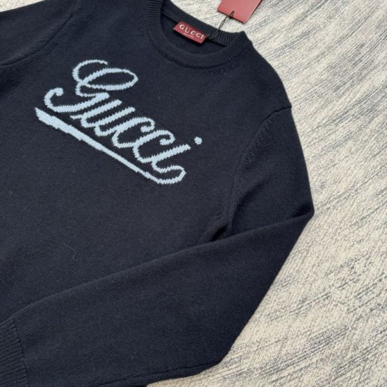 Cloni Maglione Gucci lana lavorato a maglia floreale firmate