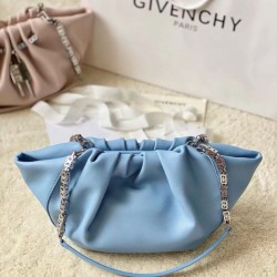 Replica di lusso Borsa Givenchy Piccolo Kenny Blu Imitazioni Cloni Borsa Givenchy Piccolo Kenny Blu firmate