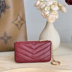 Replica di lusso Porta carte con cerniera YSL Saint Laurent Cassandre Matelassé Fragments Rosso Imitazioni Cloni Porta carte con cerniera YSL Saint Laurent Cassandre Matelassé Fragments Rosso firmate