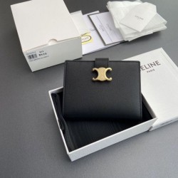 Cloni Alta gamma replica Portafoglio Celine con tracolla media Nino Nero firmate