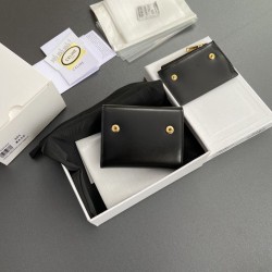 Replica di lusso Qualità superiore replica Portafoglio compatto Celine con portamonete Triomphe nero Imitazioni Cloni Qualità superiore replica Portafoglio compatto Celine con portamonete Triomphe nero firmate