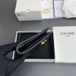 Alta gamma replica Portafoglio Celine con tracolla media Nino Nero