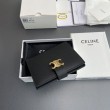 Alta gamma replica Portafoglio Celine con tracolla media Nino Nero