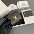 Portafoglio compatto Celine con Coin Triomphe
