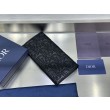 Portafoglio Dior Vertical Bifold Dior Oblique Galaxy nero